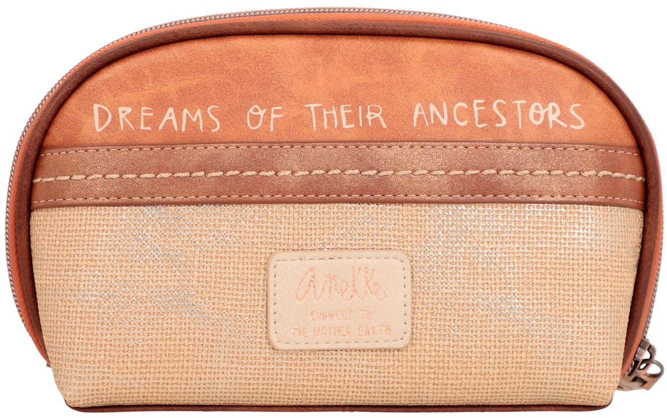Anekke Menire Big Wallet mit Handschlaufe Bunter Print Kriegerin