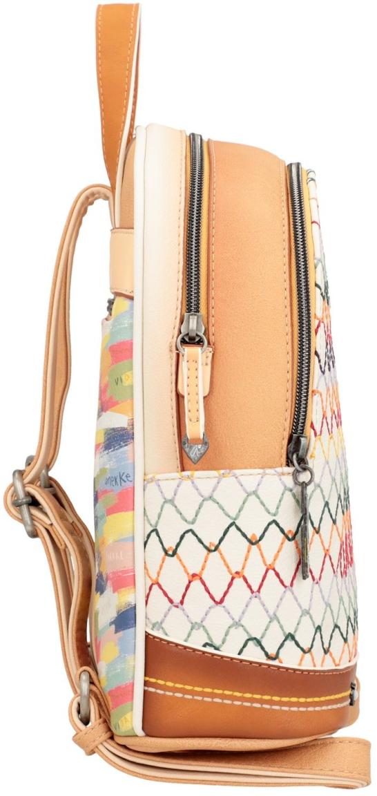 Anekke Menire Magic Souls Cityrucksack Small Bunter Stick reflektierend