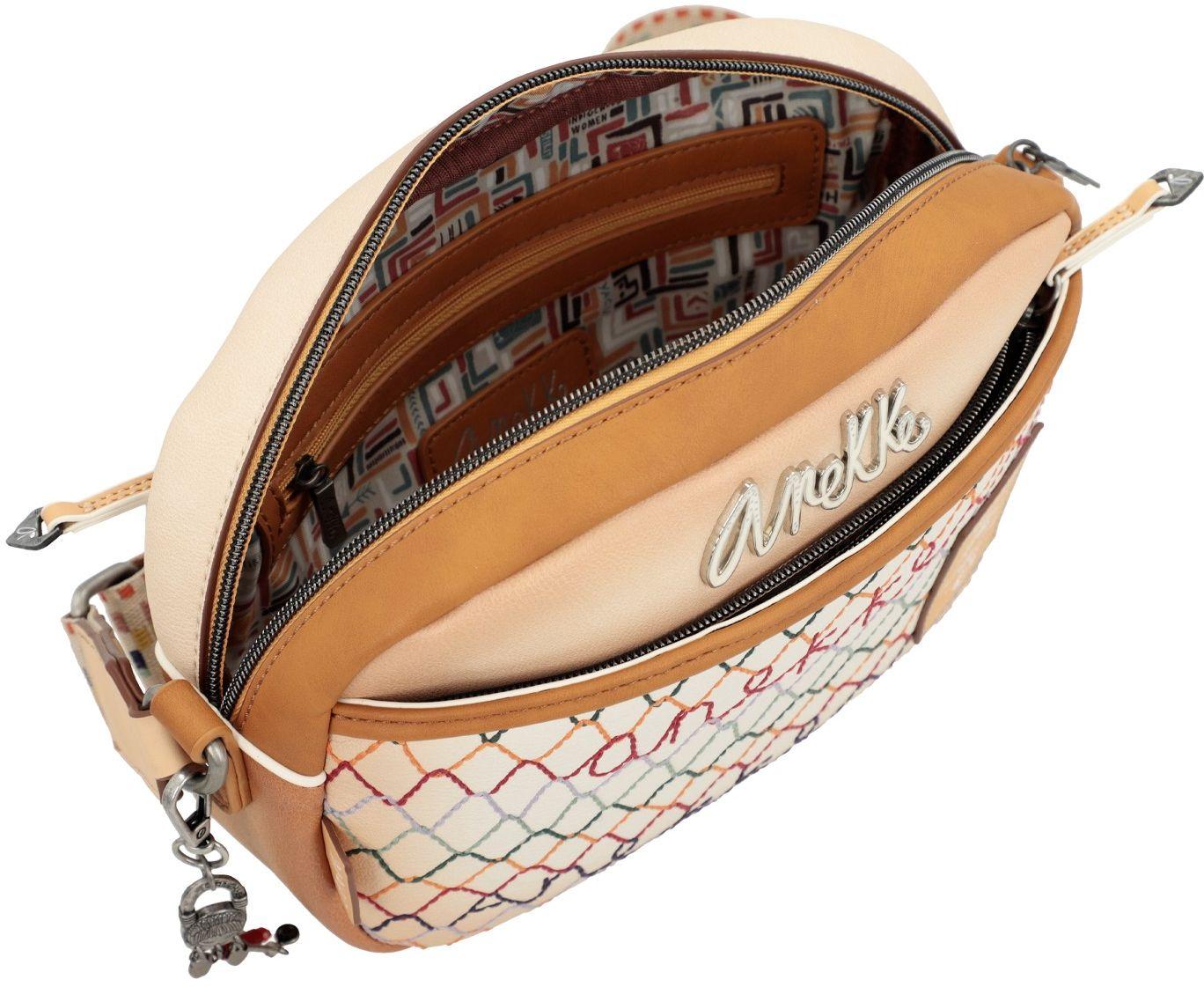 Anekke Menire Magic Souls bestickte Umhängetasche bunt