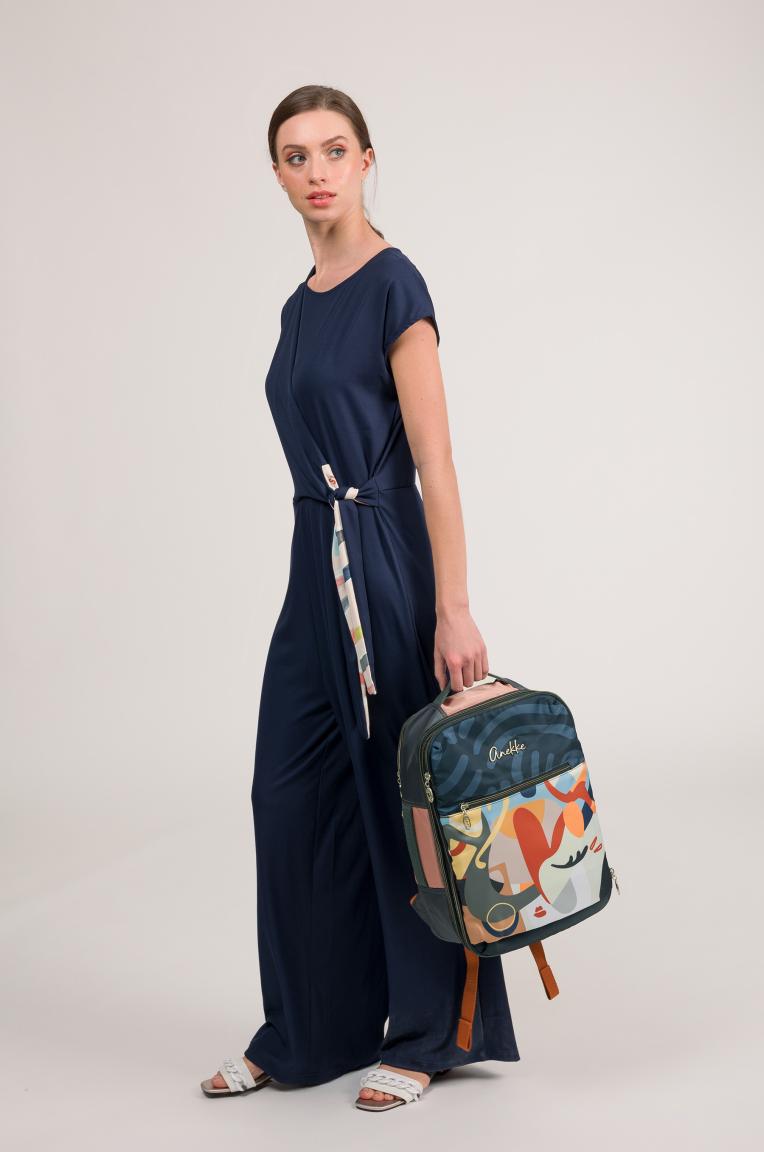 Anekke Muse Eikon Nylonrucksack Kofferstil Laptop Bunt