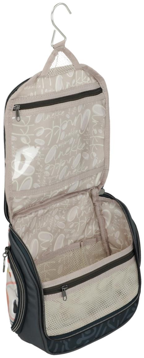 Anekke Muse Olympia Reisenecessaire mit Haken schwarz bunt