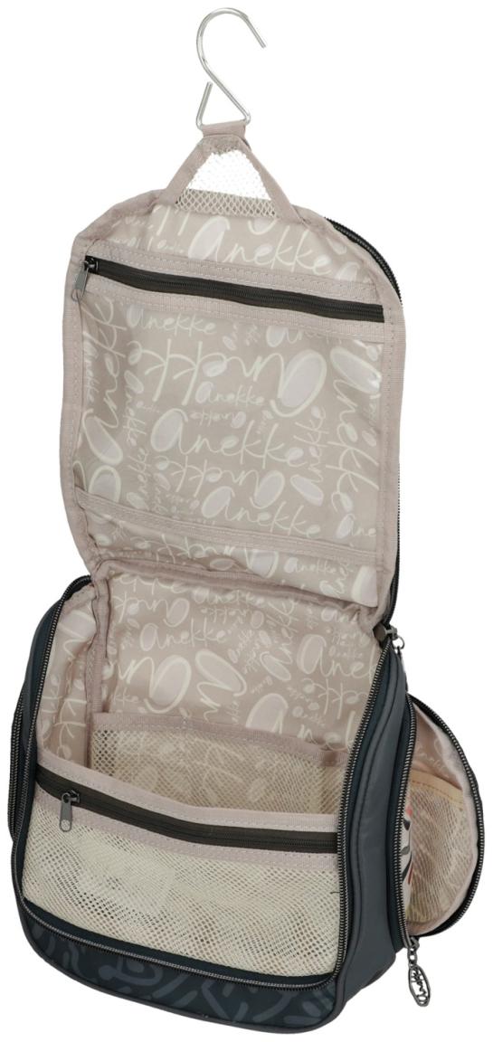Anekke Muse Olympia Reisenecessaire mit Haken schwarz bunt