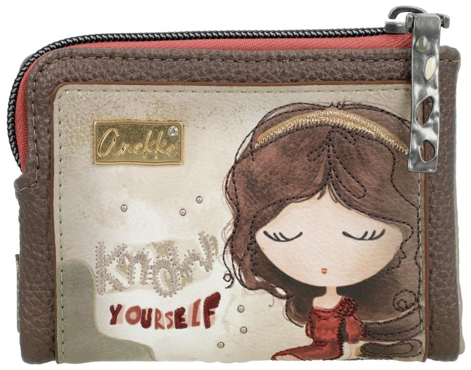Anekke Muse flexibles Portemonnaie Medium Bronze Gold