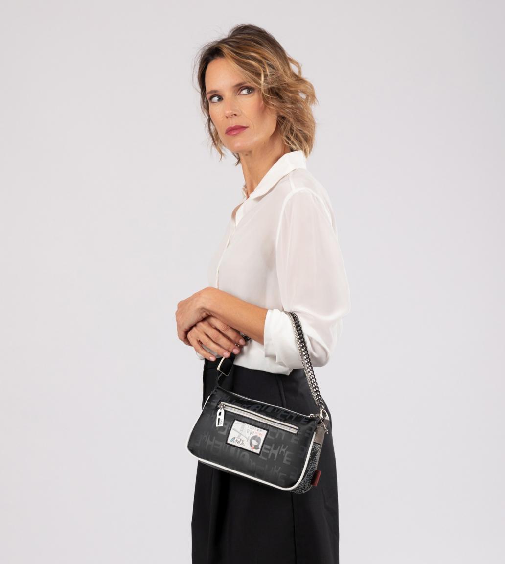 Anekke Nature Sixties Chain Bag Pailletten Kontrast