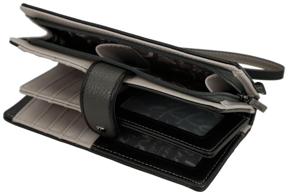 Anekke Orchestra Brieftasche Portrait - Silber