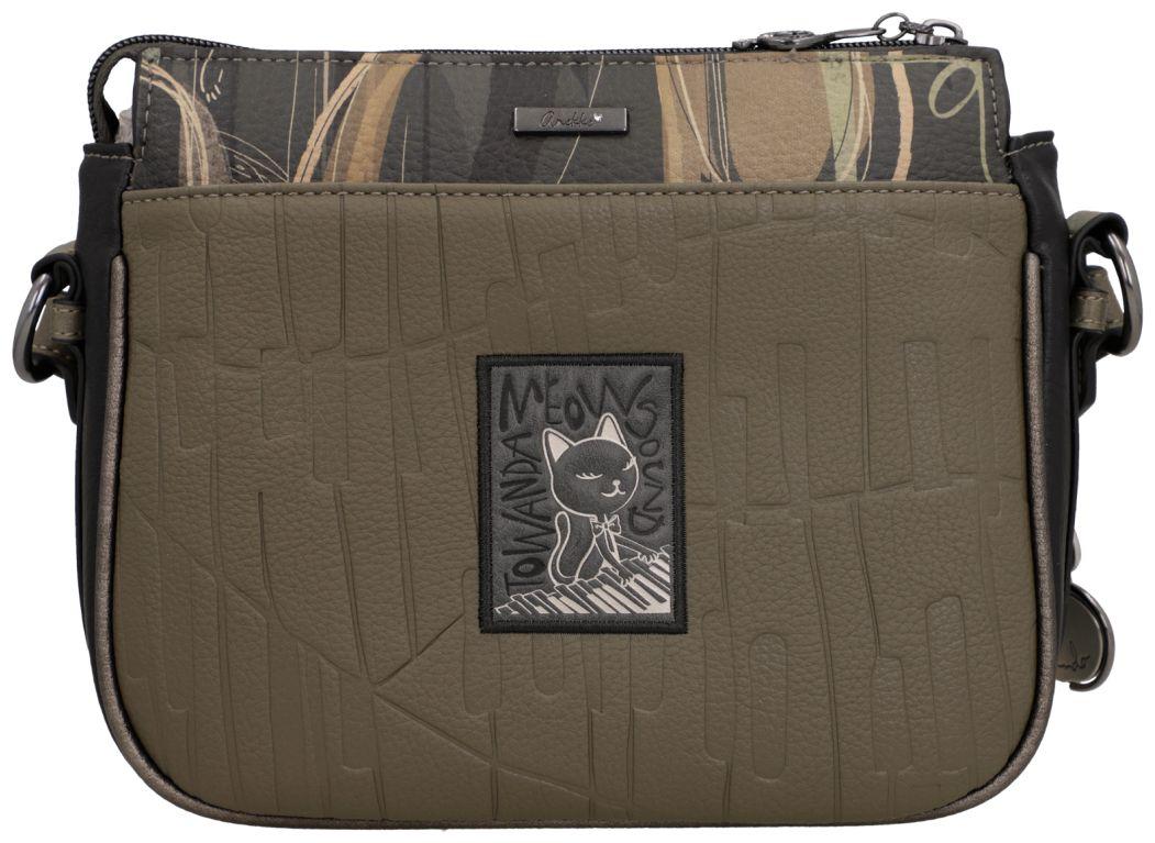 Anekke Orchestra Crossovertasche Portrait - Beige