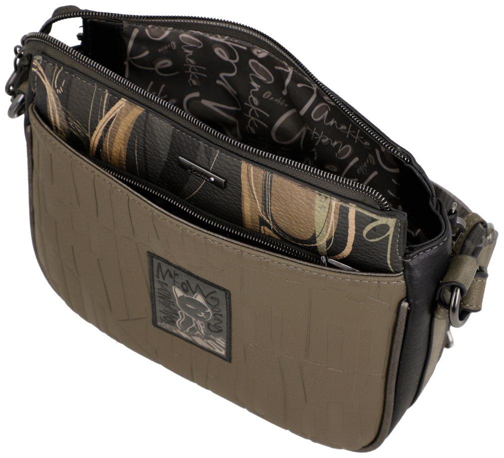 Anekke Orchestra Crossovertasche Portrait - Beige