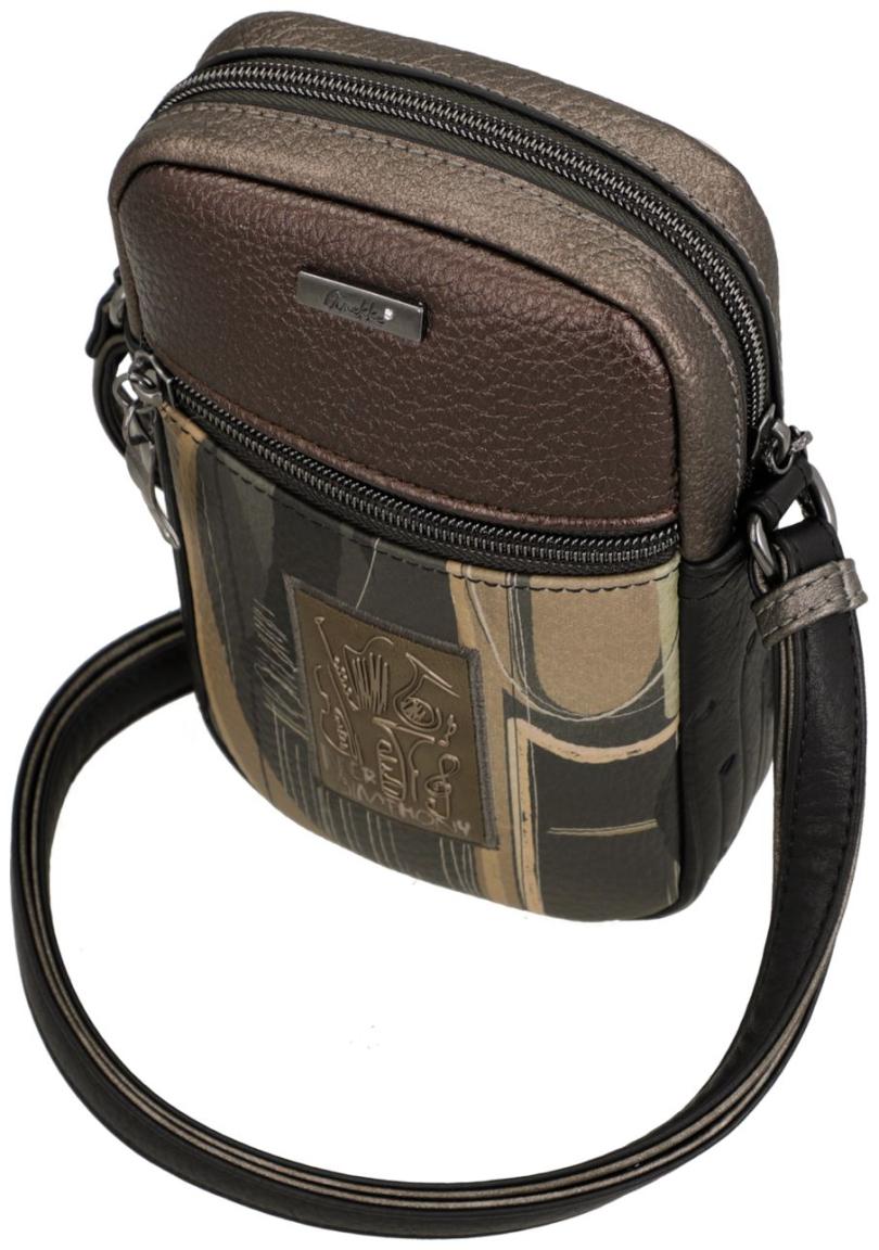 Anekke Orchestra Crossovertasche Portrait - Beige