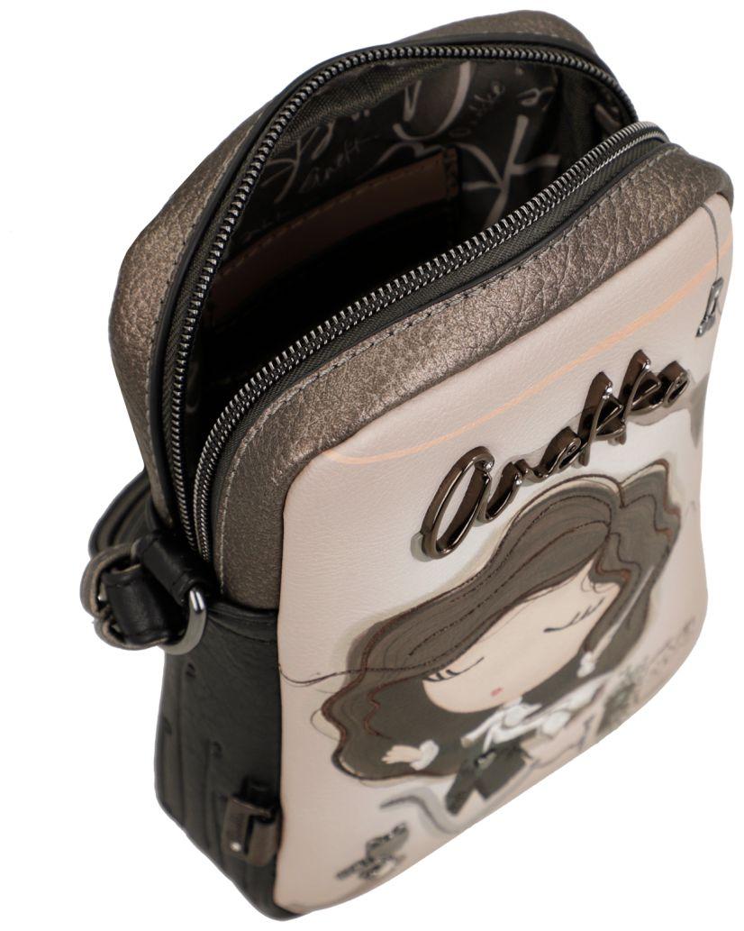 Anekke Orchestra Crossovertasche Portrait - Beige