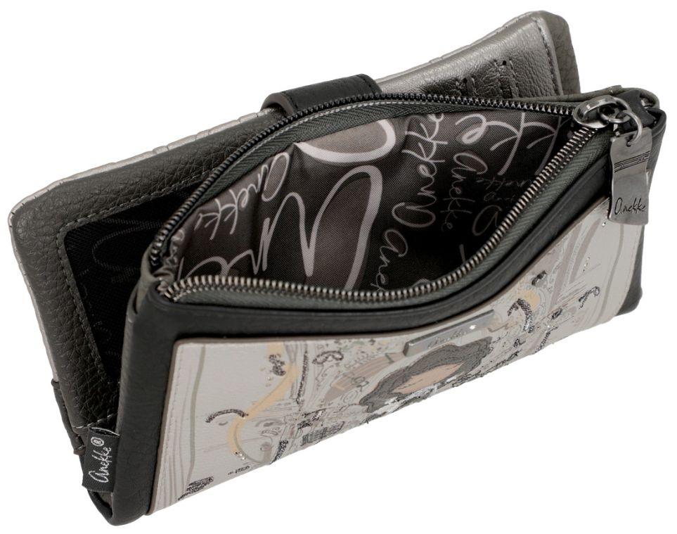 Anekke Orchestra Geldtasche Portrait - Silber