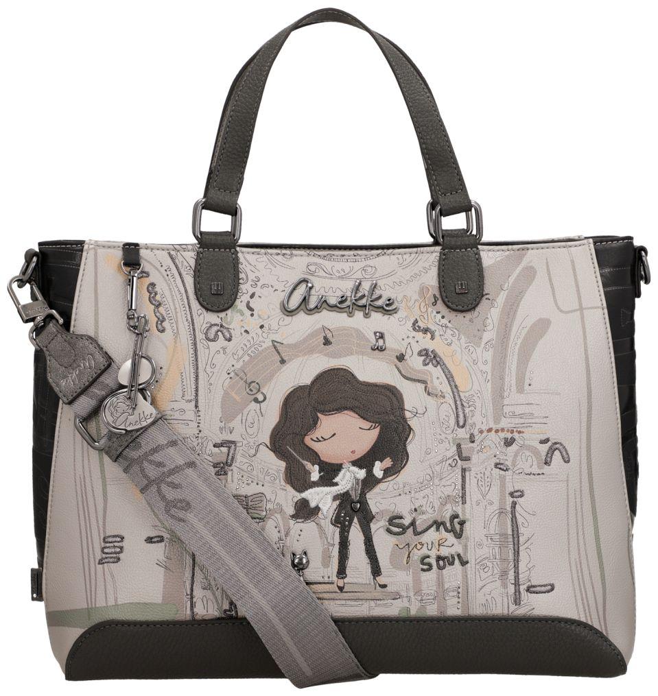 Anekke Orchestra Henkeltasche Portrait - Silber