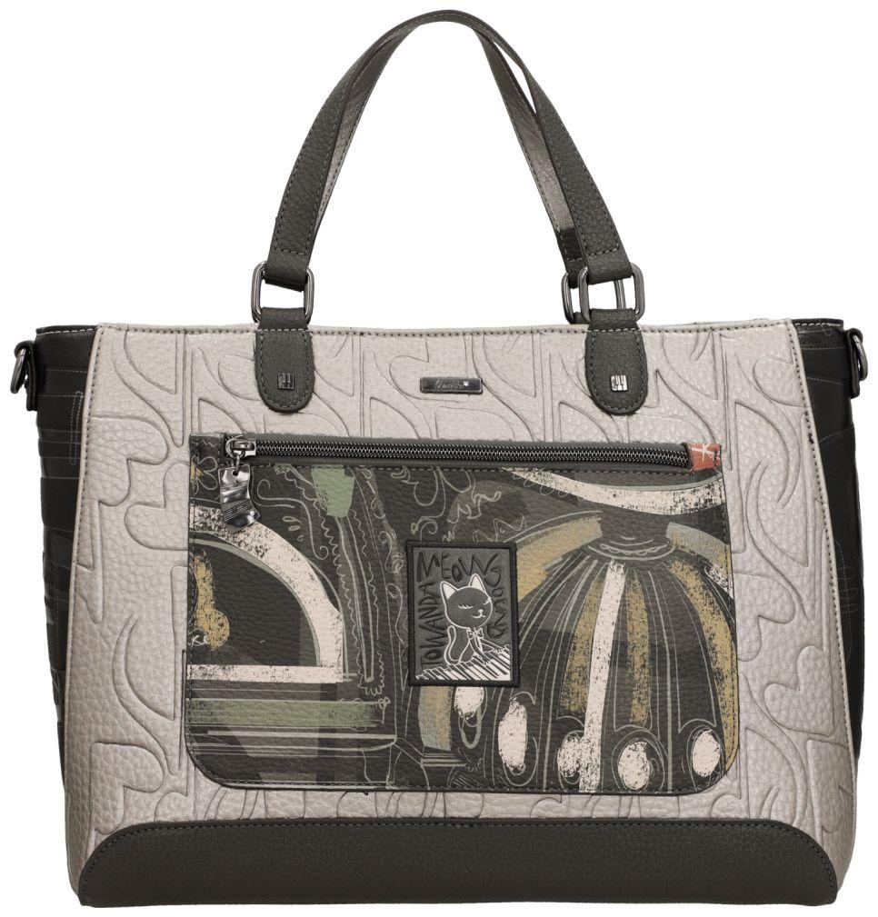 Anekke Orchestra Henkeltasche Portrait - Silber