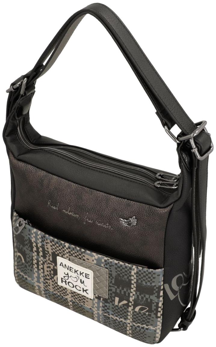 Anekke Orchestra Iron 2-in-1-Rucksacktasche - Schwarz