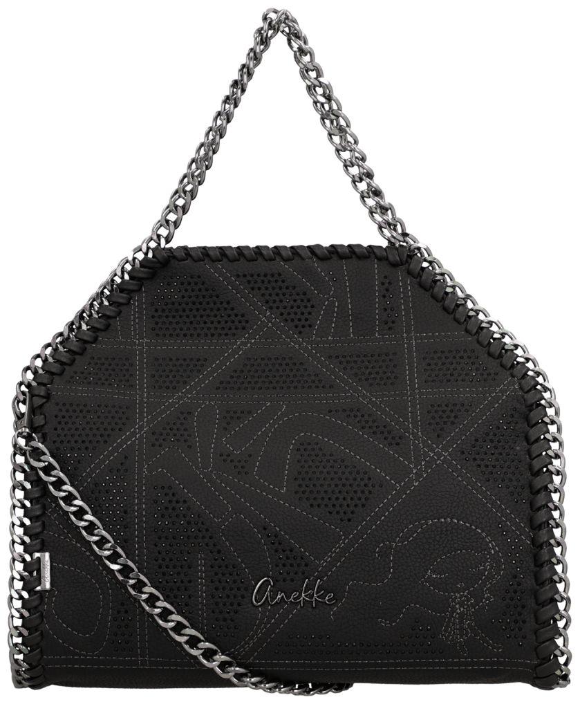 Anekke Orchestra Iron Abendtasche Glitzer - Schwarz
