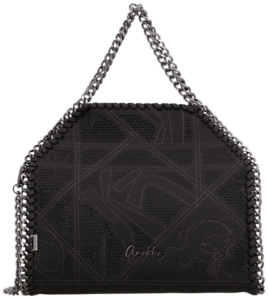 Anekke Orchestra Iron Abendtasche Glitzer - Schwarz