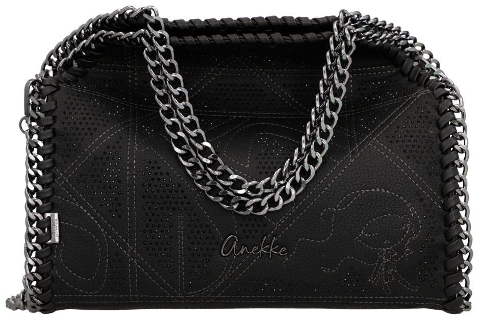 Anekke Orchestra Iron Abendtasche Glitzer - Schwarz