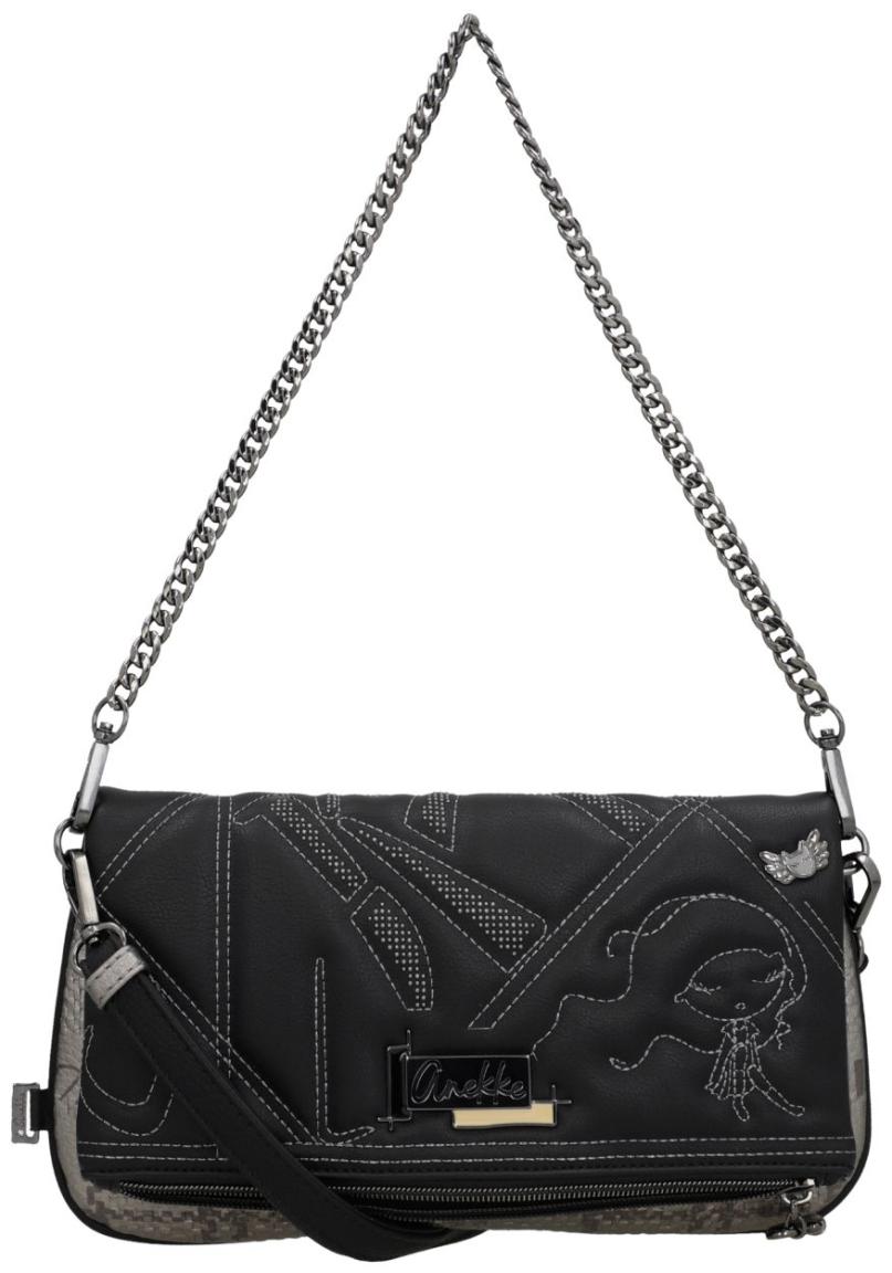 Anekke Orchestra Iron Abendtasche Stickerei - Schwarz