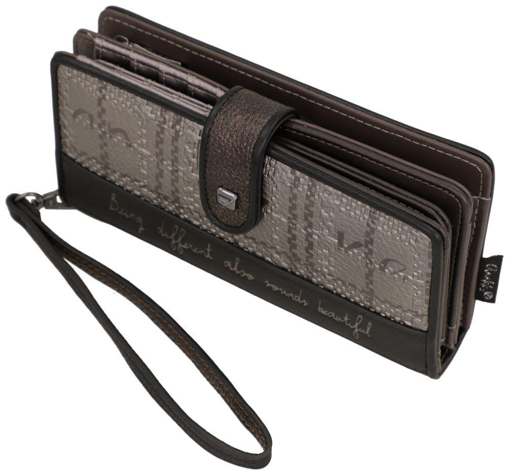Anekke Orchestra Iron Brieftasche Stickerei - Schwarz