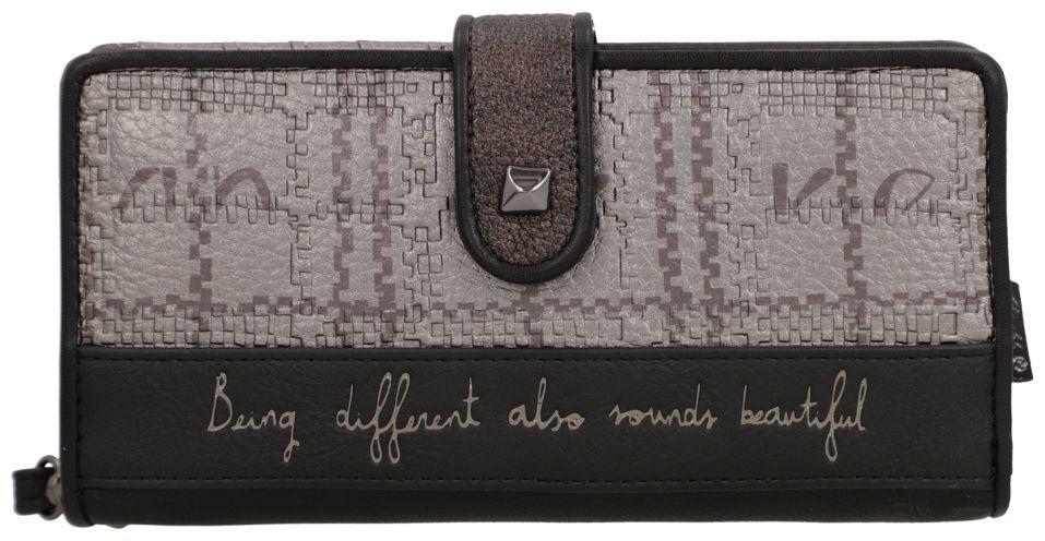 Anekke Orchestra Iron Brieftasche Stickerei - Schwarz