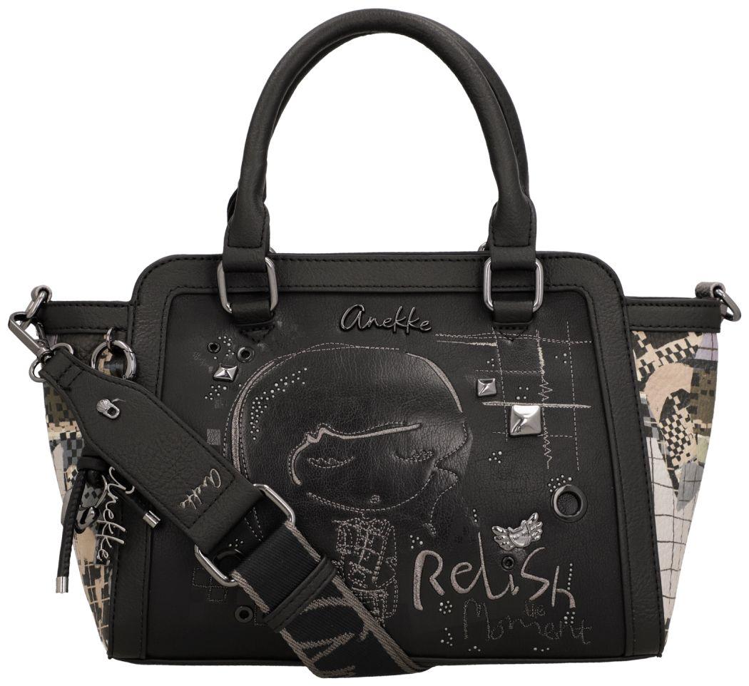 Anekke Orchestra Iron Kurzgrifftasche Stickerei - Schwarz