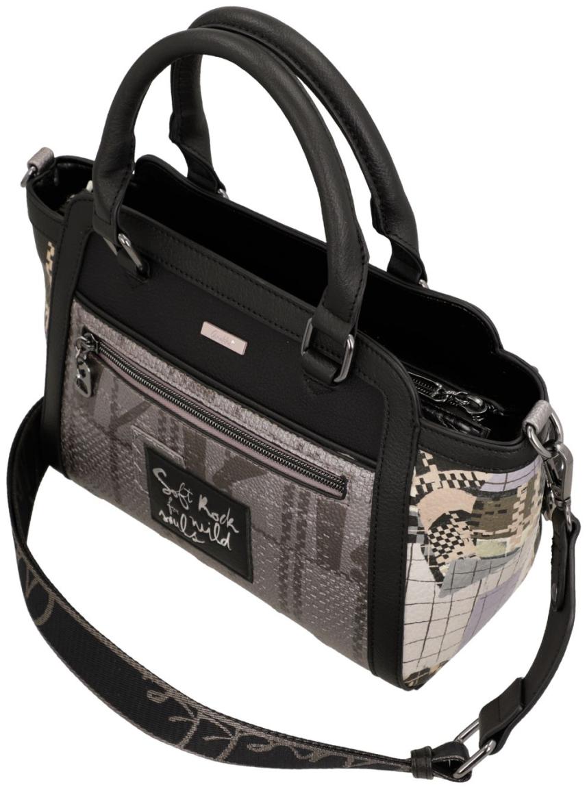 Anekke Orchestra Iron Kurzgrifftasche Stickerei - Schwarz