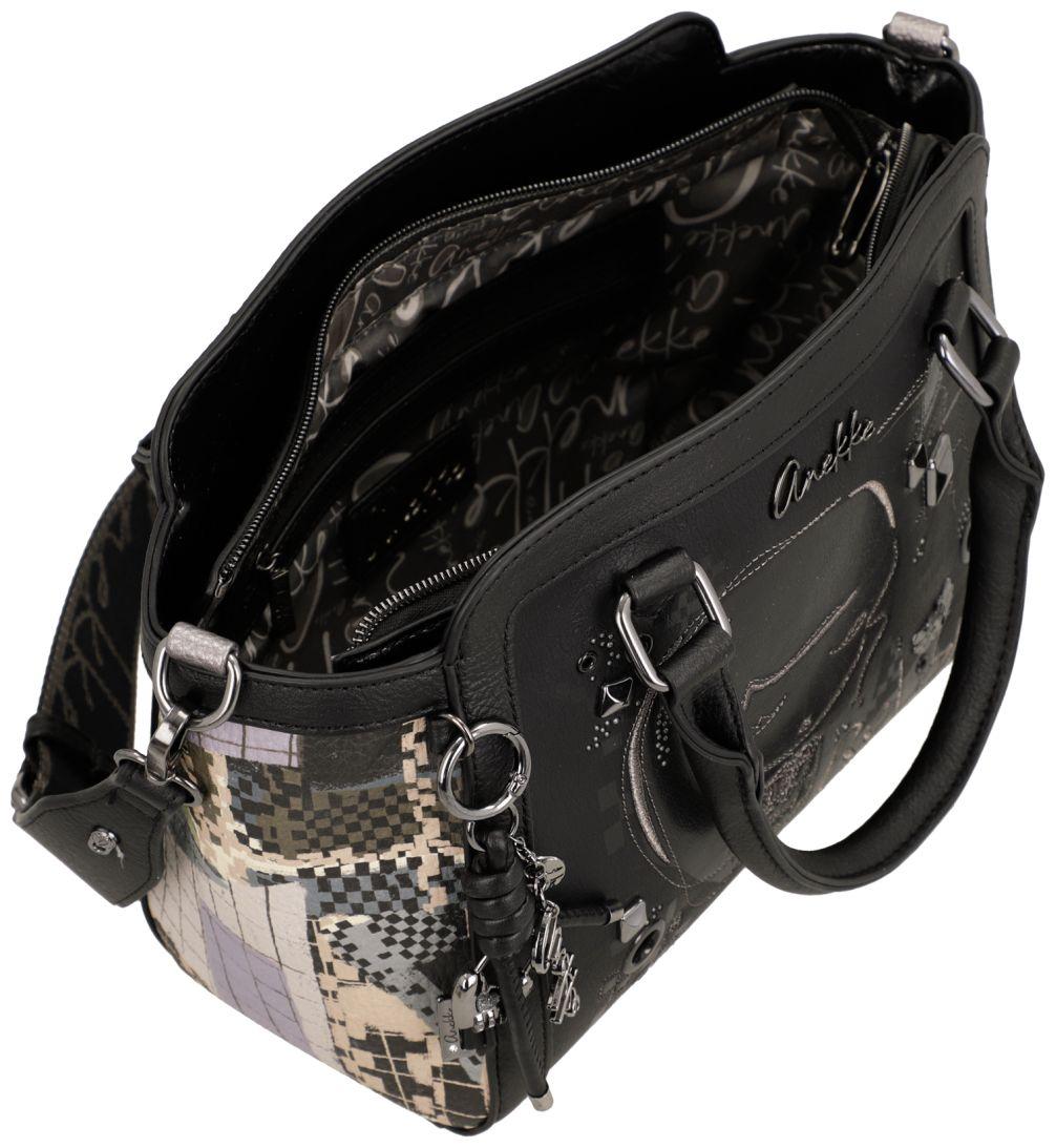 Anekke Orchestra Iron Kurzgrifftasche Stickerei - Schwarz