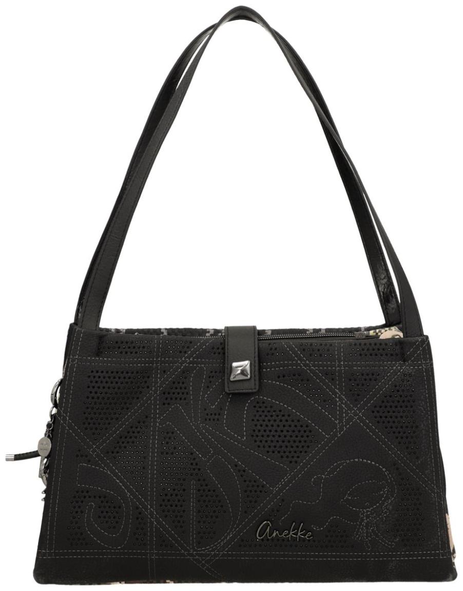Anekke Orchestra Iron Schultertasche Glitzer - Schwarz