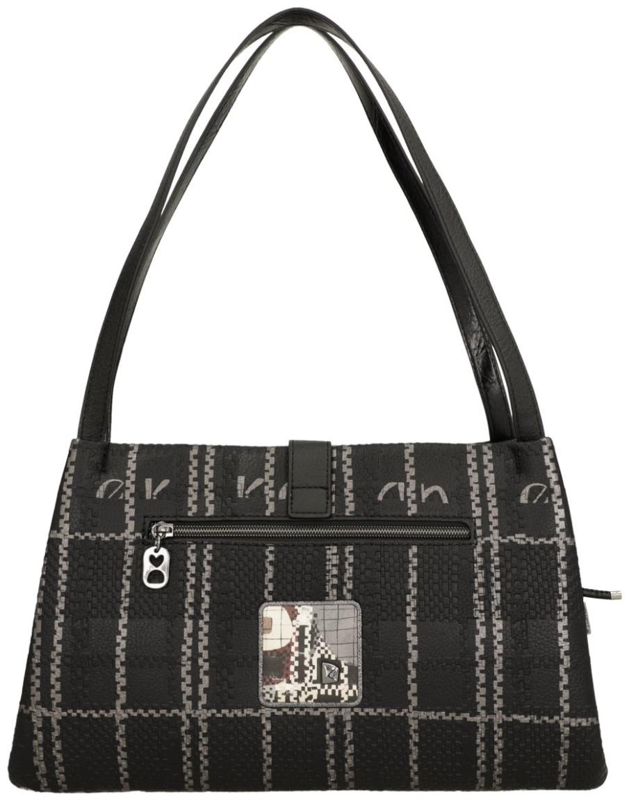 Anekke Orchestra Iron Schultertasche Glitzer - Schwarz