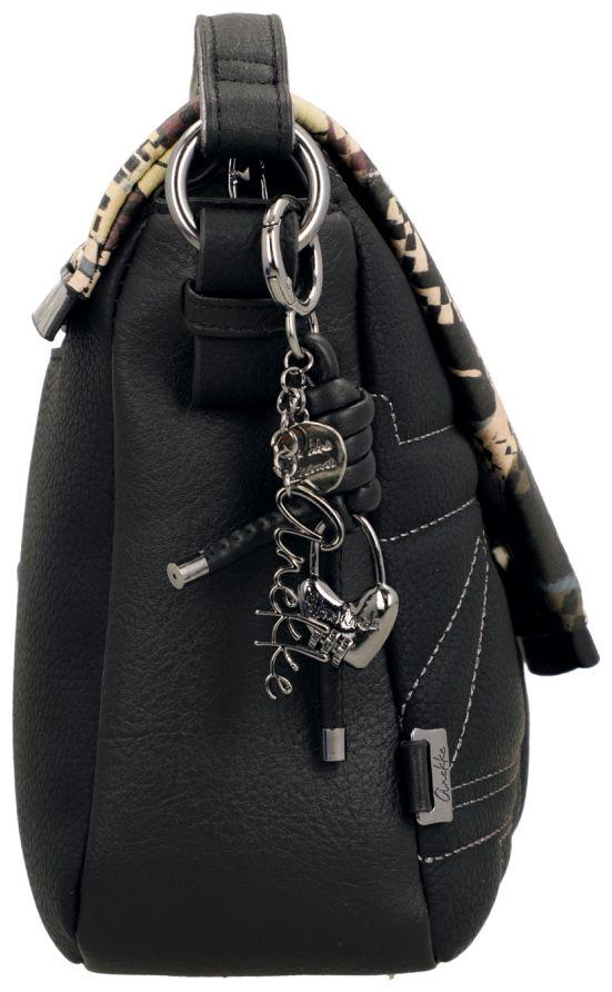 Anekke Orchestra Iron Überschlagtasche - Schwarz