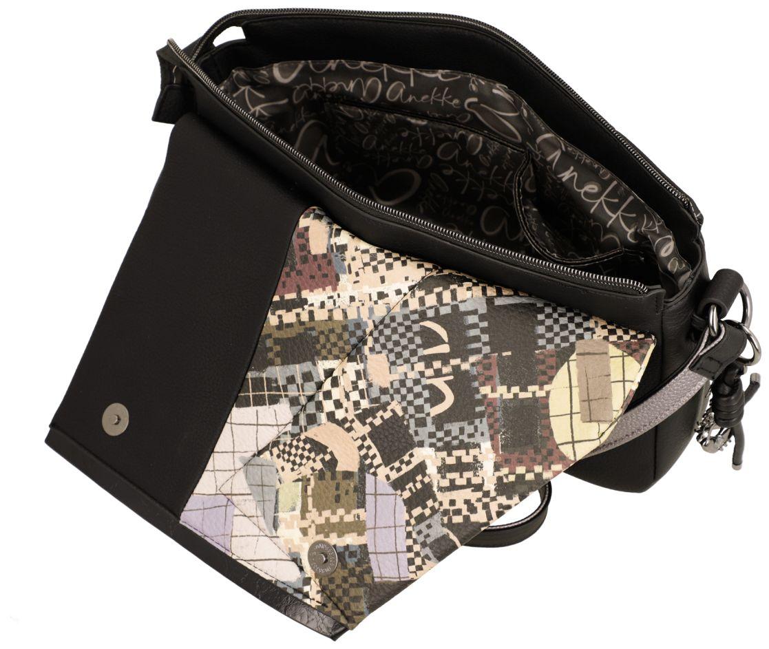 Anekke Orchestra Iron Überschlagtasche - Schwarz