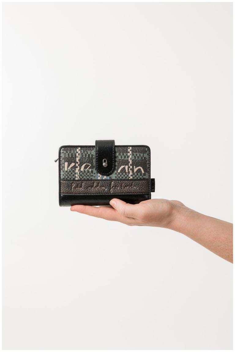 Anekke Orchestra Iron Wallet Ziernieten - Schwarz