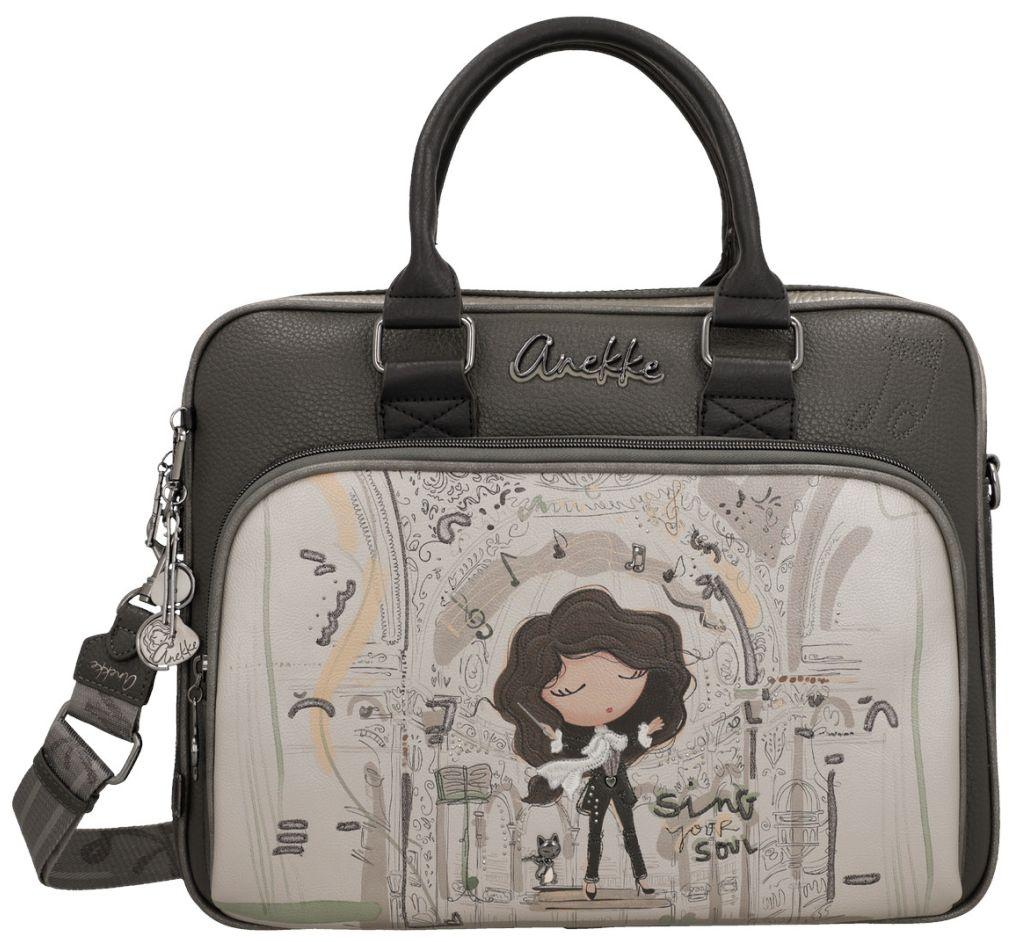 Anekke Orchestra Laptoptasche Portrait - Graphit