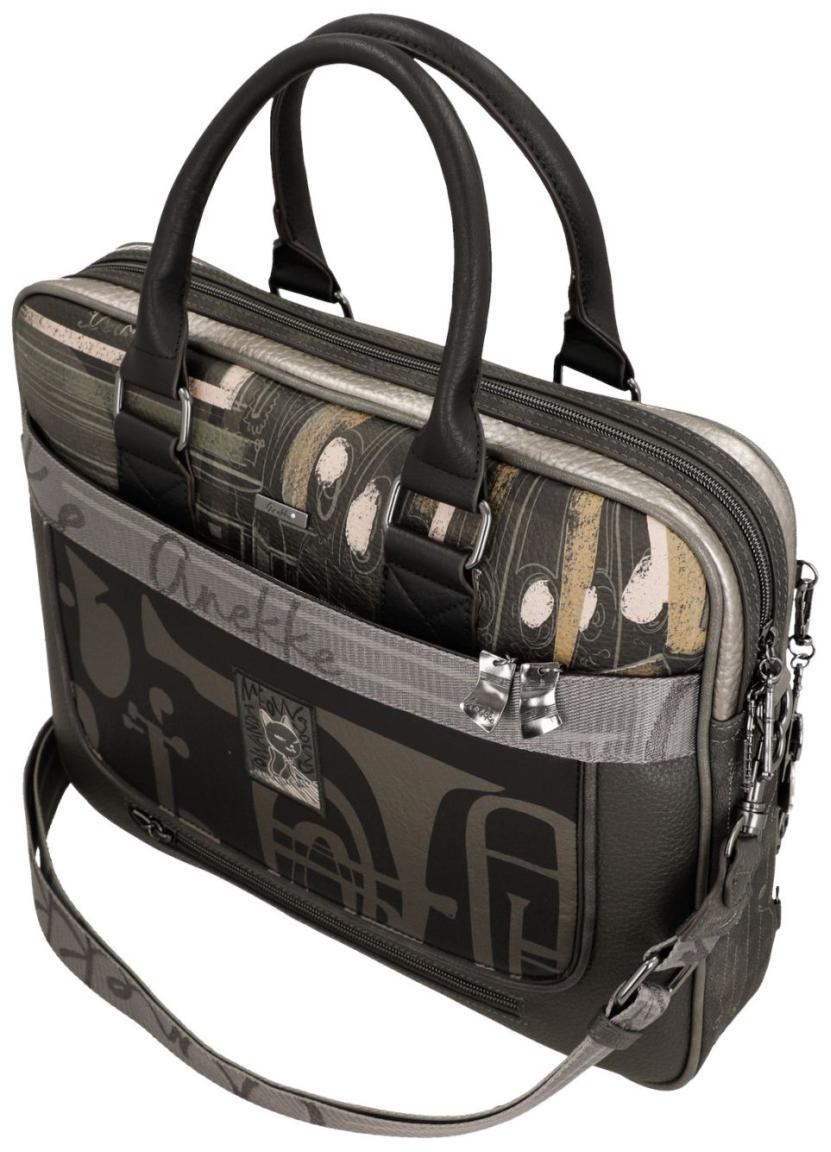 Anekke Orchestra Laptoptasche Portrait - Graphit