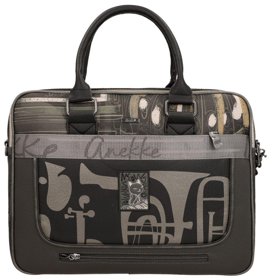 Anekke Orchestra Laptoptasche Portrait - Graphit