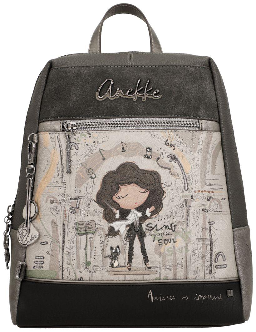 Anekke Orchestra Melody Rucksack Portrait - Silber
