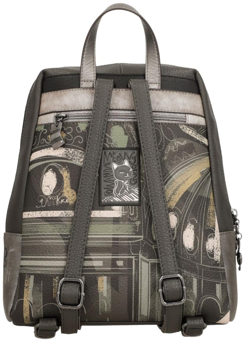 Anekke Orchestra Melody Rucksack Portrait - Silber