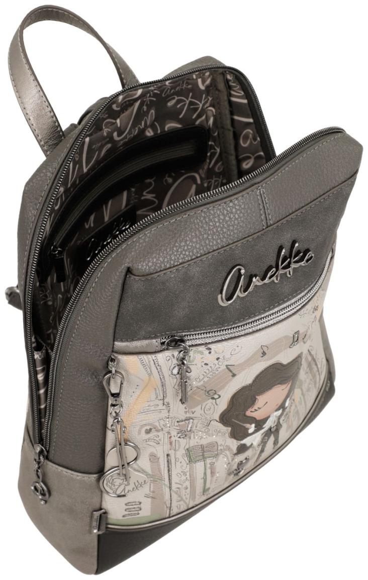 Anekke Orchestra Melody Rucksack Portrait - Silber