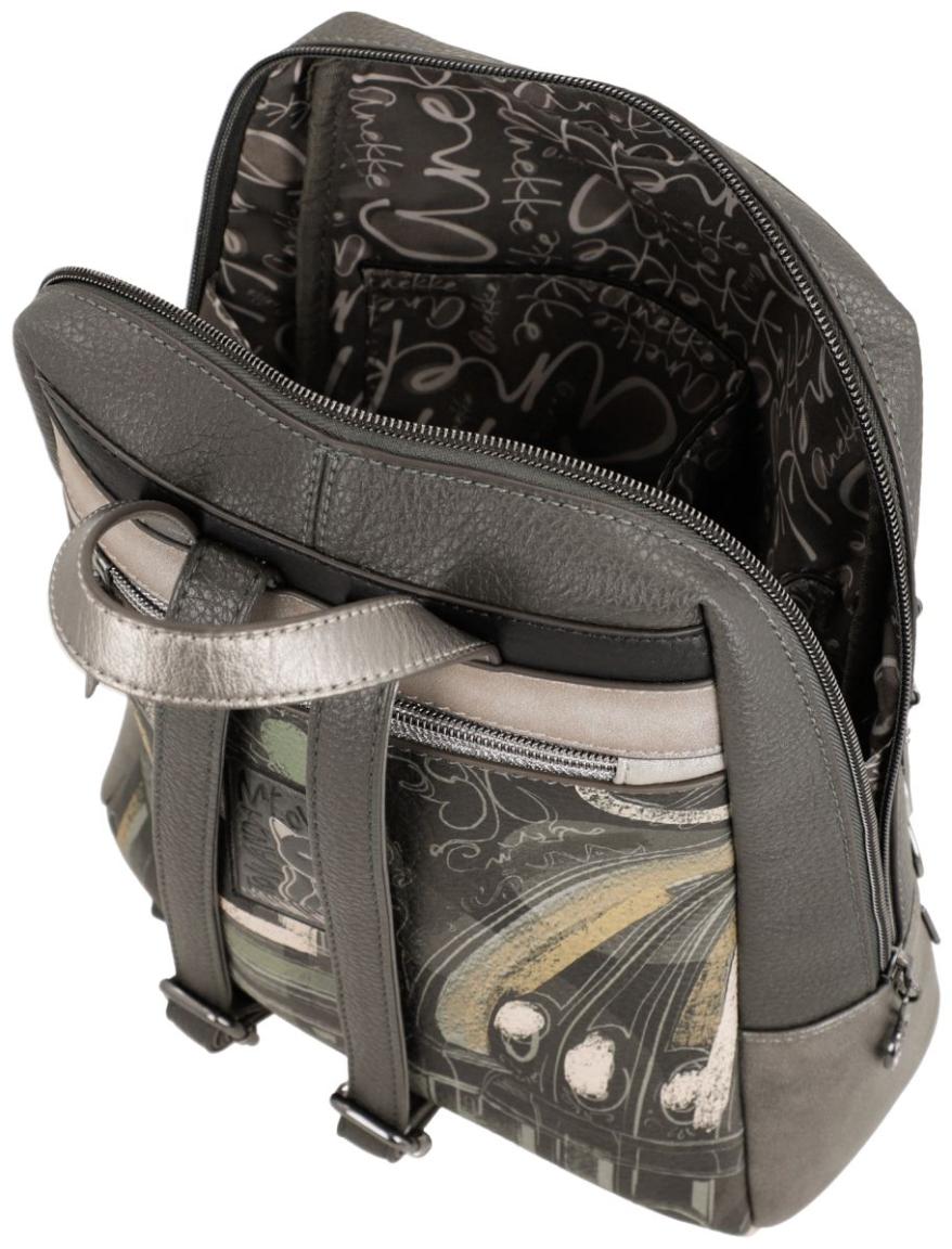 Anekke Orchestra Melody Rucksack Portrait - Silber