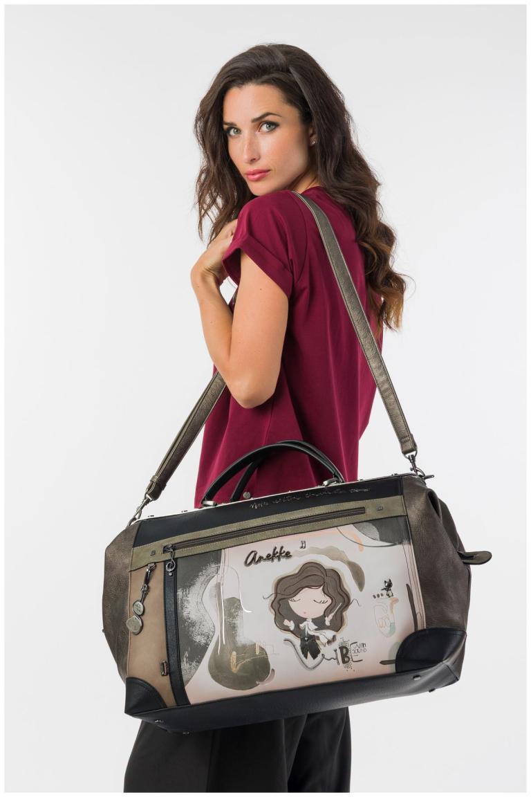 Anekke Orchestra Reisetasche Portrait - Bunt