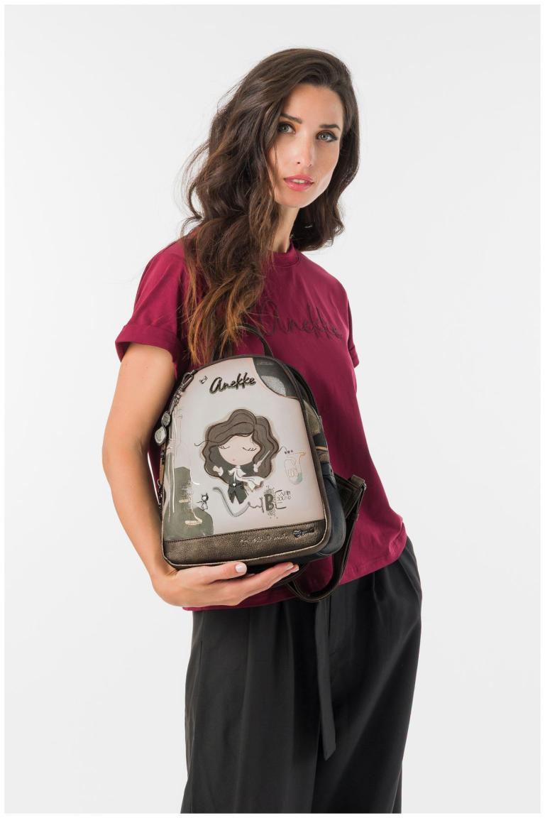 Anekke Orchestra Rucksack Portrait - Taupe