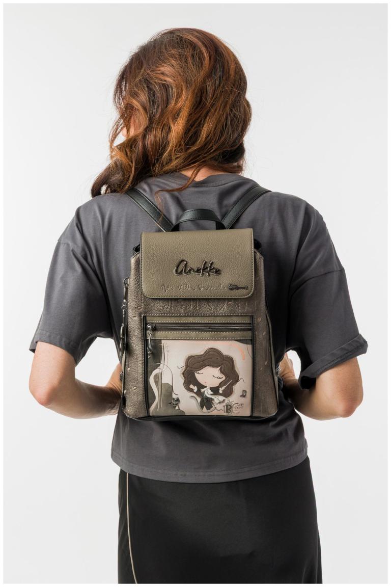 Anekke Orchestra Rucksack Portrait - Taupe