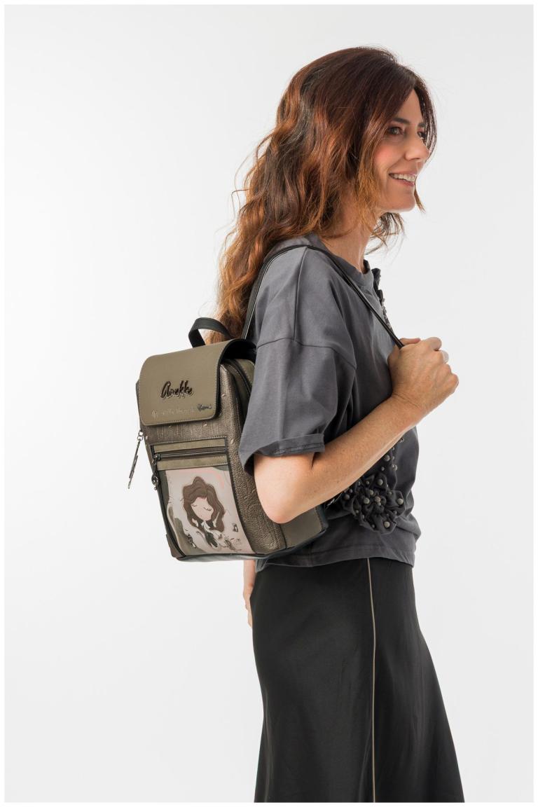 Anekke Orchestra Rucksack Portrait - Taupe