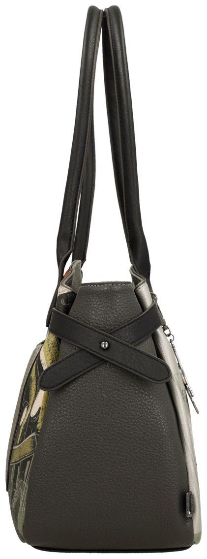 Anekke Orchestra Schultertasche Portrait - Silber