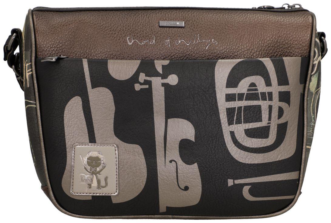 Anekke Orchestra Umhängetasche Portrait - Beige