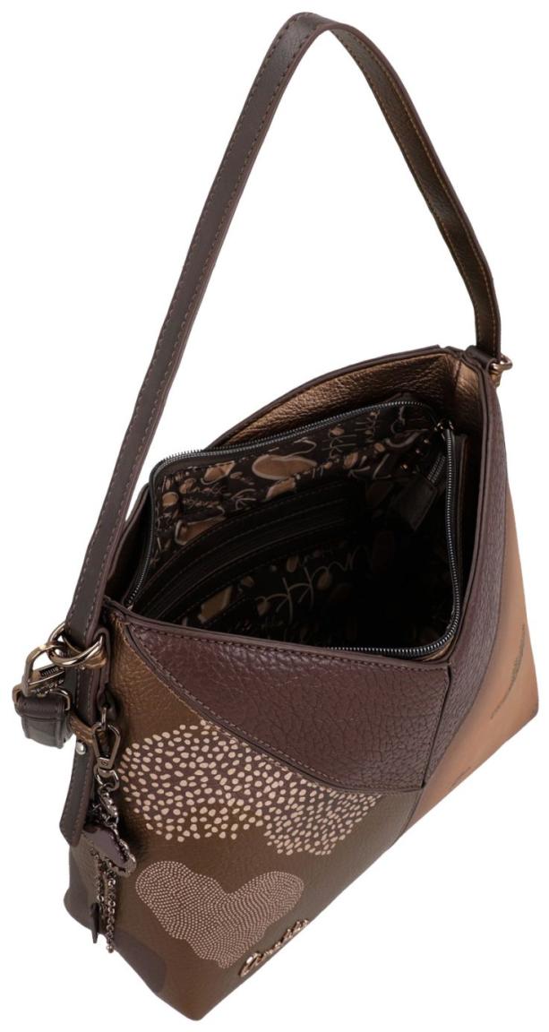 Anekke Orchestra Voyage Schultertasche Braun