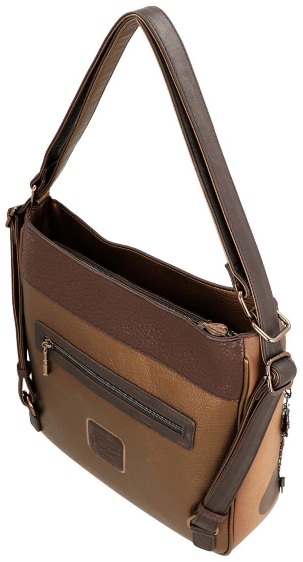 Anekke Orchestra Voyage Taschenrucksack Braun