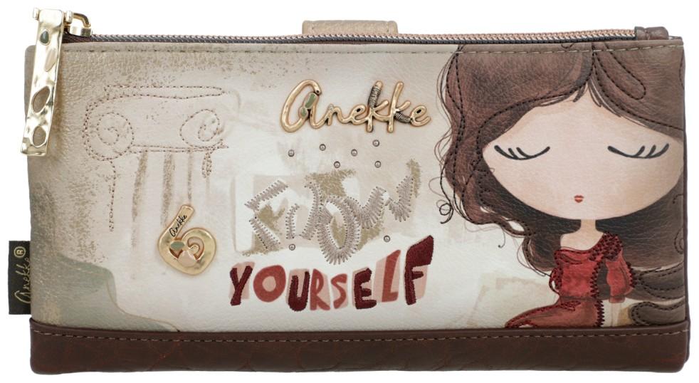 Anekke Portemonnaie Muse Braun Kartenetui herausnehmbar