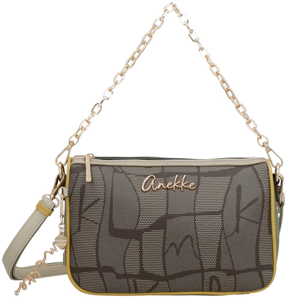 Anekke Schultertasche Essentials Braun Dotprint