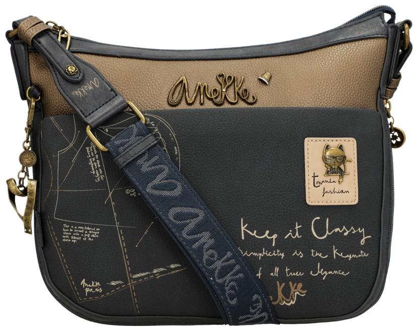 Anekke Schultertasche Mademoiselle Boutique Blau