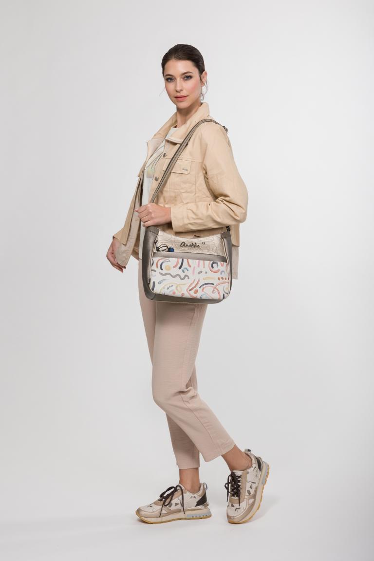 Anekke Schultertasche Muse Olympia Bronze